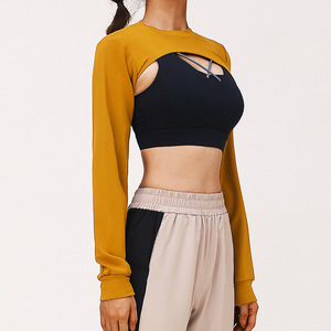 Nouveau Style <span class=keywords><strong>de</strong></span> vêtements à la mode pour femmes, <span class=keywords><strong>sport</strong></span>, Yoga, haut, soutien-gorge, salopette, costume <span class=keywords><strong>de</strong></span> Gym, course, Fitness, survêtement - Product Image 2