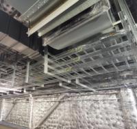 Échelle à câbles en acier électrogalvanisé de 150 mm de qualité moyenne, homologuée CE Hdmann, pour le routage électrique des usines de semi-conducteurs