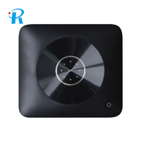 Projecteur de cinéma maison portable LCD LED USB FCC CE PSE RoHS, avec haut-parleurs intégrés, compatible 3D, Android 11, 4K, noir M20