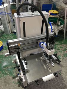 Máy tính để bàn bán tự động máy bay serigraphy máy in mini kích thước bán tự động màn hình lụa máy in - Product Image 4