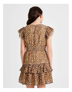 Vestido de Verano de Algodón para Niñas con Diseño Divertido, Tela Transpirable y Ajuste Cómodo, Perfecto para Actividades al Aire Libre y Uso Casual - Product Image 6