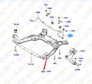 Kit de enlace de barra estabilizadora de suspensión de piezas de automóviles para Ford piezas de vehículo completo enlace estabilizador al por mayor - Product Image 5