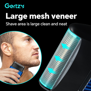Set de Afeitado Profesional Recargable USB 2 en 1 para Hombre, Afeitadora y Recortadora de Lámina, para Uso en Hoteles y Hogares - Product Image 2
