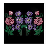Autocollant thermocollant en strass motif tournesol, rose, marguerite, fleur de pissenlit, feuilles de plantes, patch de transfert thermique
