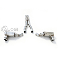 Escape Catback de Acero Inoxidable Compatible con Ferrari California 4.3 2009-2014
