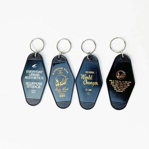 Glittering Personalized Design Hotel Retro Motel Logo Plastic Keychain Keyrings with Room Number <b>Key</b> Chain Hotel <b>Key</b> <b>Tags</b> - Product Image 6