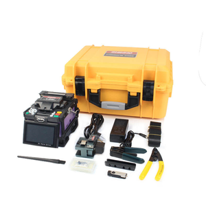 Giuntatrice a fusione <span class=keywords><strong>X500</strong></span> con allineamento del nucleo, kit per appaltatori con batteria e taglierina - Product Image 1