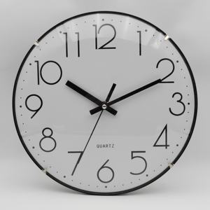 12 英寸现代简约大显示屏挂钟家用办公室酒店医院酒吧商店时尚装饰优质价格礼品促销 - Product Image 1