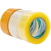 Ruban adhésif BOPP acrylique activé par l'eau personnalisé pour la fermeture de cartons avec logo sur mesure