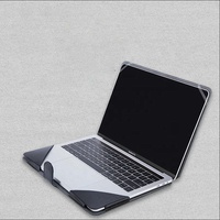 Étui de protection en cuir PU de qualité supérieure pour MacBook Pro/Air/Retina Housse de protection pour ordinateur portable souple de luxe 13,3 13,6 pouces