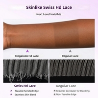 Perruque Lace Body Wave HD 13x6 Zero Wear, densité 220%, pré-épilée et pré-coupée, de l'oreille à l'oreille