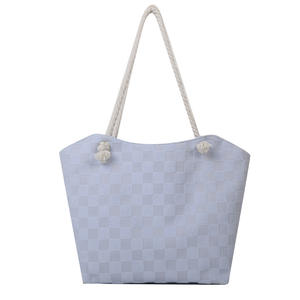 中国网上市场批发产品2025夏季手提包沙滩包女式肩包2025趋势女士奢华手袋 - Product Image 2