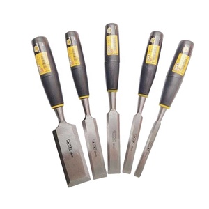 Ciseaux plats <span class=keywords><strong>à</strong></span> manche noir en acier au manganèse, ciseaux <span class=keywords><strong>à</strong></span> <span class=keywords><strong>bois</strong></span> plats, spatules - Product Image 1