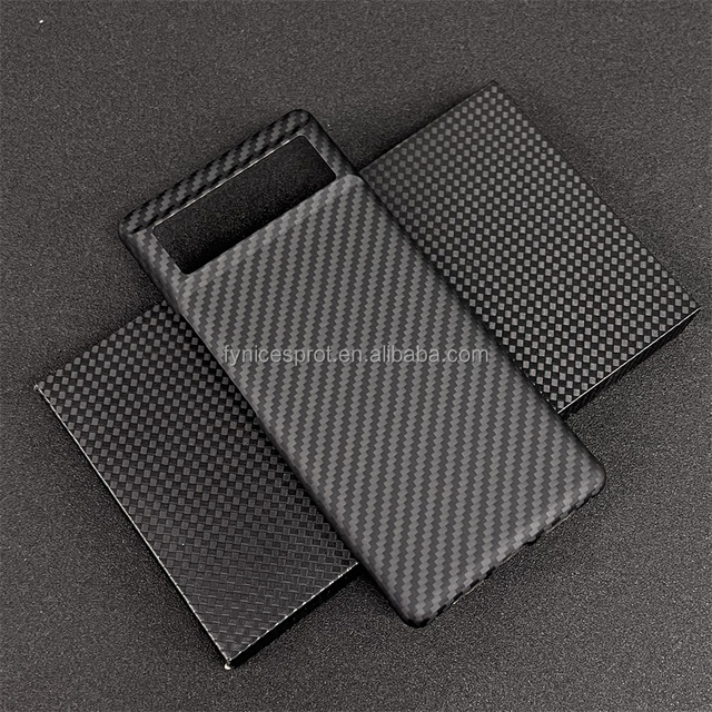 Hot Sale Aramid Fiber Phone Case for Google Pixel6/6pro/6A 3K Twill  Carbon Fiber Cell Phone case
