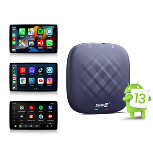 Adaptateur sans fil Carlinkit W204 AI Box <span class=keywords><strong>Carplay</strong></span> Android Auto 4+64G, boîte de conversion radio, <span class=keywords><strong>Carplay</strong></span> portable Android 13, <span class=keywords><strong>Carplay</strong></span> portable - Product Image 1