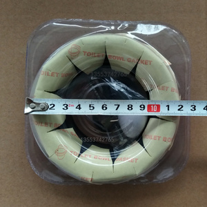 Venta al por mayor accesorios de baño a prueba de fugas anillo de sello de caucho baño anillo de cera <span class=keywords><strong>junta</strong></span> con tornillos brida - Product Image 3