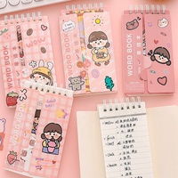 Notebook de supermarché, agenda personnalisé, petit ensemble, avec coque