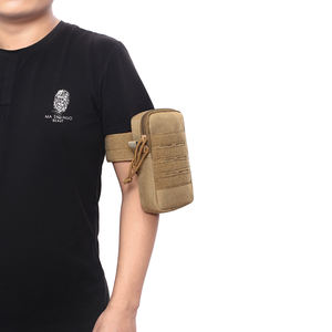 ซองหนังอเนกประสงค์แบบมีซิปกระเป๋าคาดเอวกระเป๋าโทรศัพท์มีซิปกระเป๋ากีฬายุทธวิธี - Product Image 2