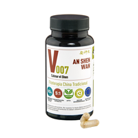 Shen Wan 50 Capsules (Flacon) 450mg (Extrait 5:1) Complément Herbal TCM Apaise le Shen, Régule le Sommeil, Nourrit le Coeur, le Sang et le Yin