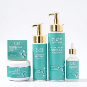 Set <span class=keywords><strong>de</strong></span> Cuidado Facial Iluminador con Glutatión <span class=keywords><strong>de</strong></span> Marca Privada OEM ODM, Aceite Facial Nutritivo y Radiante, Antienvejecimiento a Base <span class=keywords><strong>de</strong></span> Hierbas - Product Image 2