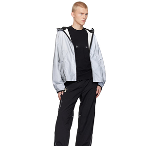 Vestes pour hommes personnalisées en usine veste imperméable de haute qualité Shell <span class=keywords><strong>Win</strong></span> Breakers coupe-vent réfléchissant - Product Image 4
