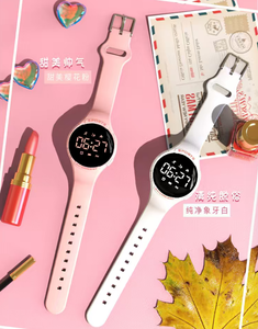 Hot Sell Round No APP Schritt zähler Kalorien zähler Sport Armband LED Sport uhr - Product Image 4