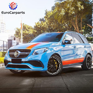 2015-19y W166 GLE63 kits de carrocería de coche piezas de carrocería parachoques parrillas accesorios para <span class=keywords><strong>Mercedes</strong></span> Benz <span class=keywords><strong>GLE</strong></span> clase estilo deportivo - Product Image 2