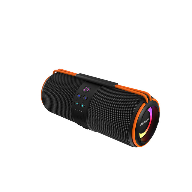 2025 Creative Shape for Bluetooth Speaker with Outstanding 3D Surround Sound Effect and RGB LED Lighting Battery Powered