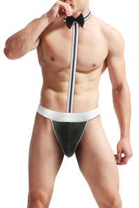 Intimo Maschile all'Ingrosso, Costume da Bagno con Bretelle, Perizoma <span class=keywords><strong>Sexy</strong></span>, Costume da Cameriere, Biancheria Intima <span class=keywords><strong>Sexy</strong></span> da Uomo - Product Image 5