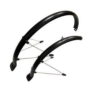 MAXFORD – accessoires de vélo 700C 16 20 <span class=keywords><strong>24</strong></span> 26 27 27.5 28 <span class=keywords><strong>pouces</strong></span>, <span class=keywords><strong>garde</strong></span>-<span class=keywords><strong>boue</strong></span> avant arrière pour vélo de route de montagne, jeu d'ailes allongées - Product Image 3