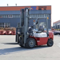 Chariots élévateurs diesel tout-terrain 3, 3,5, 4, 5 tonnes avec moteur japonais Xinchai, certifiés CE ISO, durables et à prix compétitif