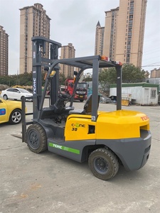 Venta caliente Original TCM25 TCM30 Diesel 3 toneladas 2.5Ton Carretilla elevadora Altura de elevación 3M Carretillas elevadoras Tcm de segunda mano para la venta - Product Image 5