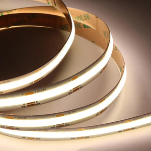 DC24V tira de luz COB regulable COB LED tira 24V silicona impermeable 608Leds COB CCT 3000K 4000K 6500K tira de luz Led - Product Image 1