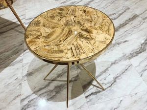 Losas de Piedra Ojo de Tigre Pulida Moderna Goldtop, Baldosas de Piedra Natural Semipreciosa para Encimeras, Baldosas para Pisos de Hoteles y Villas - Product Image 4