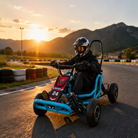 Vente directe – Buggy de plage électrique tout-terrain haute performance pour adulte, 90 cm³, 2 temps, robuste, avec pédales, type kart de drift