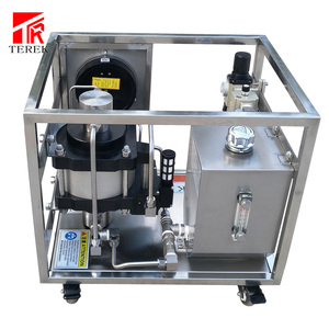 Pompe à eau de pressurisation huile hydraulique unité de test de pression 250 <span class=keywords><strong>psi</strong></span> avec manomètre de précision - Product Image 4