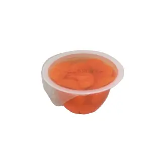Jelly fruit fruity flavor canned mandarin orange pudding packaging cup