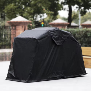 Custom Logo Heavy Duty Waterproof Motorcycle Shelter Cover Single-Layer Steel Frame Motor Cycle <strong>Bike</strong> Garage <strong>Tent</strong> - Product Image 3