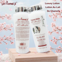 Lotion corporelle hydratante et éclaircissante au lait de chamelle, vitamine E (VE), glycérine et collagène, 450 ml