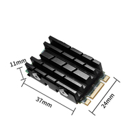Индивидуальный M.2 2242 SSD радиатор NVMe алюминиевый сплав радиатор для компьютера