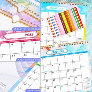 Venta caliente <span class=keywords><strong>2023</strong></span> <span class=keywords><strong>Calendario</strong></span> de pared <span class=keywords><strong>A4</strong></span> personalizado Venta al por mayor Uso de oficina de impresión barata hecho de papel <span class=keywords><strong>para</strong></span> exhibición o reloj - Product Image 4