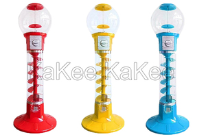 Best-seller Spiral Capsule Toy Machine Grande Capacité Gumball Bonbons Distributeur Automatique Idéal pour Arcades Centres Commerciaux - Product Image 5