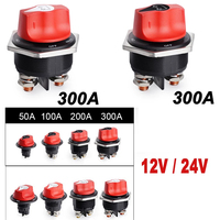 Interrupteur de déconnexion de batterie haute intensité 50A-300A robuste IP65 à bornes à vis pour voiture, marine, camping-car, coupe-circuit principal