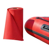Tissu enduit Hypalon personnalisé, imperméable et résistant aux déchirures, pour bateaux pneumatiques