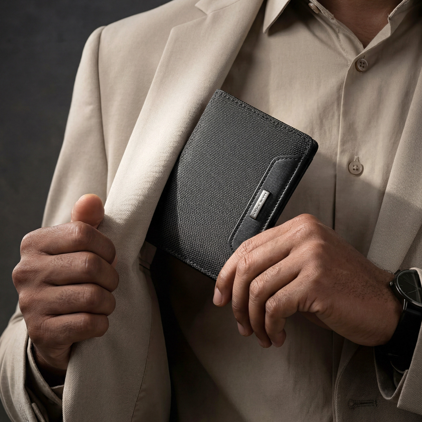 Mark Ryden L_MR82 Minimalist Wallet – Compact Multi-Functional RFID Card Holder - View 2