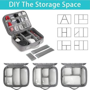 Free Sample Travel Tool Electronic EVA Case for Charger Phone Earphone <b>Mouse</b> Accessories Waterproof Electronic Storage Bag - Product Image 6