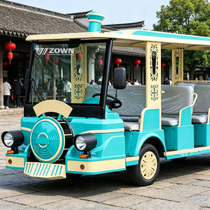 Autobús Turístico Eléctrico de 21 Plazas con Diseño Antivibración para Uso en Atracciones Turísticas Rurales - Product Image 1