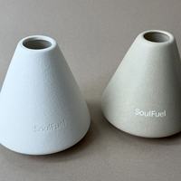 Botol Diffuser Kosong Keramik Matte Minimalis Modern |   Ornamen Dekoratif Meja Botol Pewangi Ruangan