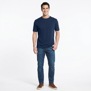 Prix de gros, t-shirt pour homme en coton 100% de haute qualité, lourd, surdimensionné, t-shirt personnalisé pour homme - Product Image 1