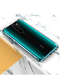Funda de teléfono a prueba de golpes para <span class=keywords><strong>Xiaomi</strong></span> <span class=keywords><strong>Redmi</strong></span> <span class=keywords><strong>Note</strong></span> 7, 8, <span class=keywords><strong>10</strong></span> <span class=keywords><strong>S</strong></span>, Pro Max, 4G, TPU, transparente, Simple, 1,5mm - Product Image 4
